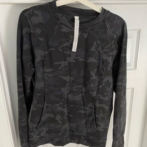 Lululemon camo sweatshirt